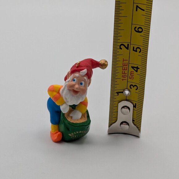 Hallmark Keepsake Rudolph's Helper 1996 Miniature Ornament, Membership Gift - Picture 10 of 11